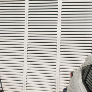 Perfil de hoja de persiana de aluminio para Hospital, pantallas y rejillas de aluminio para construcción <span class=keywords><strong>interior</strong></span> y exterior - Product Image 2