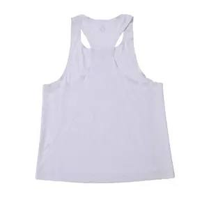 Monton Hombre Ligero Corte láser Campo sin costuras Camiseta Running Marathon Tank