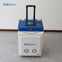 Fabriqué en Chine, nettoyeur laser à fibre pulsée portable 300W 500W pour le bois et les surfaces métalliques