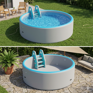 Échelle de <span class=keywords><strong>piscine</strong></span> gonflable pliable, technologie Drop Stitch, installation facile, robuste, pour <span class=keywords><strong>piscine</strong></span> familiale hors sol - Product Image 6