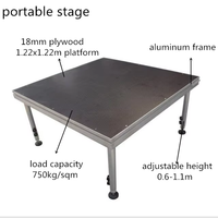 Système de toiture de scène extérieure en aluminium avec structure de treillis et scène mobile étanche pour concerts et festivals
