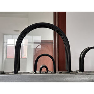 1-1/4 ''Vente en gros Support galvanisé <span class=keywords><strong>de</strong></span> sangle <span class=keywords><strong>de</strong></span> tuyau Selle en forme <span class=keywords><strong>de</strong></span> U pince oméga Petite sangle <span class=keywords><strong>de</strong></span> tube à deux trous pour tuyauterie en PVC - Product Image 3