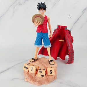 Mercancía de Anime del País de Wano, Figura Decorativa de PVC de <span class=keywords><strong>Luffy</strong></span> con Sombrero de Paja, Diseño en Caja, Temática de Películas y TV, 14 cm, Venta al Por Mayor - Product Image 4