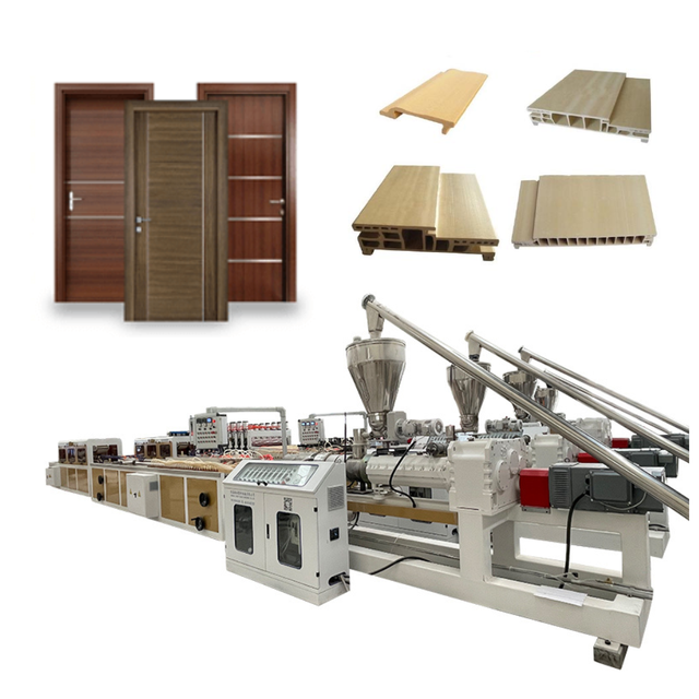 Fully Automatic PVC Door Making Machine WPC Door Board Frame Making Machine WPC Door Board Machine