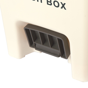 Nouvelle arrivée 15L 20L 30L plastique PP matériau et usage intérieur ménage pédale poubelle petits bacs/poubelle de recyclage - Product Image 5