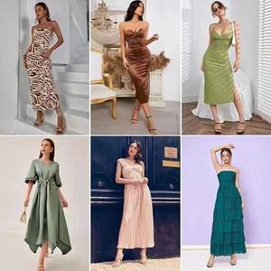 <span class=keywords><strong>Vestidos</strong></span> <span class=keywords><strong>Elegantes</strong></span> y con Clase para Mujer de Fabricación Personalizada de Alta Calidad a Bajo Precio al por Mayor Moda para Mujer - Product Image 4