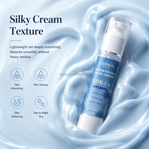 Crème hydratante anti-âge et anti-rides au collagène et niacinamide, enrichie en peptides de cuivre GHK-Cu, pour le <span class=keywords><strong>visage</strong></span>, marque distributeur, en stock - Product Image 5