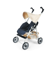 Ensemble de poussette pour bébé en tissu Oxford en fer populaire pour les enfants
