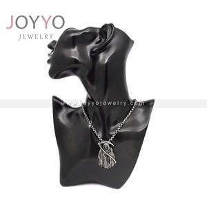 Collar <span class=keywords><strong>de</strong></span> Acero Inoxidable con Colgante <span class=keywords><strong>de</strong></span> Hoz <span class=keywords><strong>de</strong></span> <span class=keywords><strong>la</strong></span> <span class=keywords><strong>Muerte</strong></span> Estilo Punk para Hombre, Cadena <span class=keywords><strong>de</strong></span> Acero Inoxidable con Calavera para Motociclistas - Product Image 5