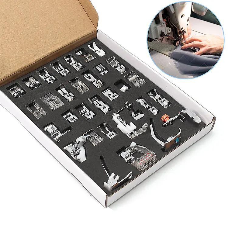 32 Piece Set Presser Foot Multi Function Sewing Machine Accessories Sewing Machine Presser Foot Set With Presser Foot