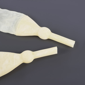 Dispositif de collecte d'urine pour homme, forme ovale, portable, pour personnes âgées alitées, soins d'incontinence, urinoir jetable en latex - Product Image 3