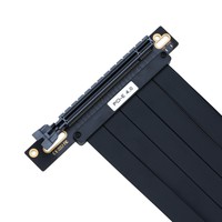 Custom PCIe 4.0 High-Speed Server Graphics Card Extension Cable, 16x Riser Ribbon for PCI-E Adapter