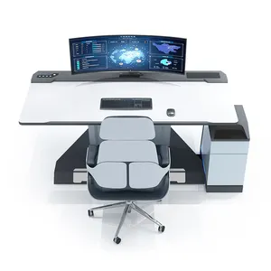 Ergonomic văn phòng bàn kim loại đồ nội thất cho Fusion trung tâm