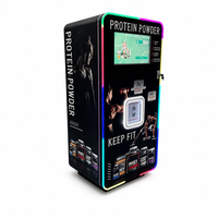 Distributeur automatique de protéines en poudre avec écran tactile intelligent de 21,5 pouces, distributeur automatique de boissons pour salle de sport