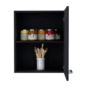 Dennard Kitchen DB Armoire murale Armoires de cuisine noires - Product Image 4