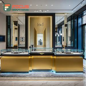 High Visibility Jewelry Retail Display System Polished Surface Boutique Space Display Counter - Product Image 2