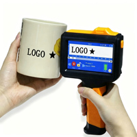 Nouvelle imprimante jet d'encre manuelle portable de haute qualité à piles, encre à séchage rapide pour encodage de boîtes/logos/lots/dates d'expiration sur cartons