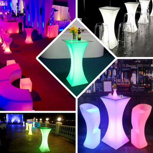 Led ánh sáng đèn Bar bảng hộp đêm LED đồ nội thất Đảng tổ chức sự kiện điều khiển từ xa thân thiện với môi đầy màu sắc có thể sạc lại LED RGB bảng - Product Image 5