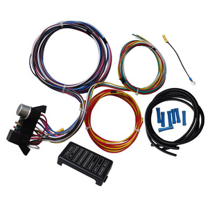 Faisceau de câblage universel 12V 12 circuits avec isolation PVC pour boîtier de fusibles de voiture modifiée - Product Image 2