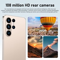 Versión Global del S24 Ultra, 16GB+1TB, Android 13, Smartphone de 7.3 Pulgadas, LED HD 90Hz, Compatible con Stylus, 4G 5G, Super Resistencia