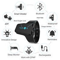 Wellue – oxymètre de pouls Rechargeable O2 Max, moniteur de variabilité de la fréquence cardiaque, moniteur d'apnée du sommeil