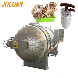 Équipements de stérilisation par <span class=keywords><strong>autoclave</strong></span> à vapeur industrielle à double porte pour la culture de substrat de champignons de la mer en sacs de sciure de bois - Product Image 4