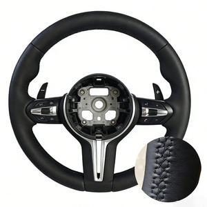 Volante ZP Personalizzabile in Pelle Piena, 3 Razze, Impugnatura da 40mm per Serie 1-7 F30 E90, per il Mercato Cinese - Product Image 2