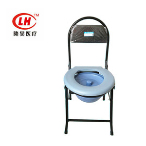 เก้าอี้นั่งถ่ายแบบพับได้ Heng Longhao พร้อมกระโถนสำหรับใช้ในโรงพยาบาล - Product Image 1