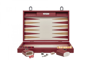 Luxury <strong>Backgammon</strong> <strong>Board</strong> Game Case Set Customs Handmade <strong>Backgammon</strong> Chess With Dice Checkers Leather <strong>Backgammon</strong> Set - Product Image 6