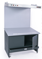 Table d'inspection couleur électronique en acier 3nh Tilo CC120-A D65/D50/TL84 135x99x217cm avec garantie 1 an pour l'impression et l'emballage