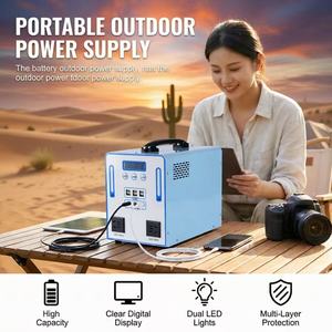 Estación de Energía Portátil Confiable de 800 Wh con MPPT, 800 W, Onda Sinusoidal Pura, para Campamentos al Aire Libre, Emergencias, Respaldo Doméstico, Certificación CE, Alta Energía - Product Image 1