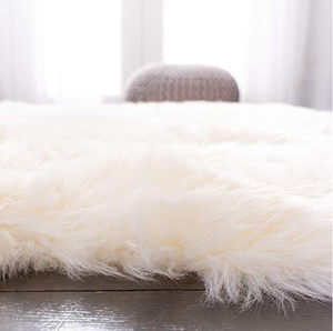 Cheveux longs vraie fourrure peau d'agneau mérinos tanné en peau de mouton chaise canapé coussin haute Pile Style classique <span class=keywords><strong>tapis</strong></span> en peau de mouton <span class=keywords><strong>tapis</strong></span> - Product Image 6