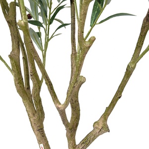 <span class=keywords><strong>Le</strong></span> plus récent style bonsaï arbre arbre en plastique plante olivier artificiel pour la décoration de noël - Product Image 4