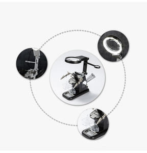 BIJIA Bande lumineuse LED électronique Loupe de bureau <span class=keywords><strong>Entretien</strong></span> Tour électrique Clip auxiliaire Catégorie de <span class=keywords><strong>produit</strong></span> Loupes - Product Image 2