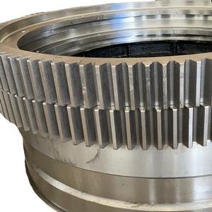 Rodillos de Soporte de Acero Forjado Grandes del Fabricante, Rodillos de Empuje Resistentes al Desgaste, Engranajes Anulares al por Mayor, Anillos de Rodadura de Engranajes - Product Image 2