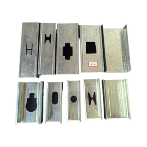 Leichte C/W/U-Profile aus verzinktem Stahl (Cw-50/Cw75/<span class=keywords><strong>Cw100</strong></span>/Uw50) 0,6mm Dicke Modernes Design für den Hotel gebrauch 5 Jahre Garantie - Product Image 1