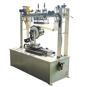 Presse à chaud semi-automatique pneumatique servo pour le marquage à chaud et le transfert thermique sur seaux en plastique et vêtements, avec fonction d'impression - Product Image 3