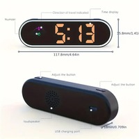 Nouveau compteur de vitesse GPS HUD numérique coloré pour tous les véhicules compteur de vitesse à affichage tête haute universel de voiture KMH/MPH commutable