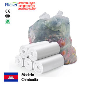 Fabrication de sacs de courses en rouleau de qualité supérieure pour légumes, avec emballage personnalisé pour votre propre produit - Product Image 1