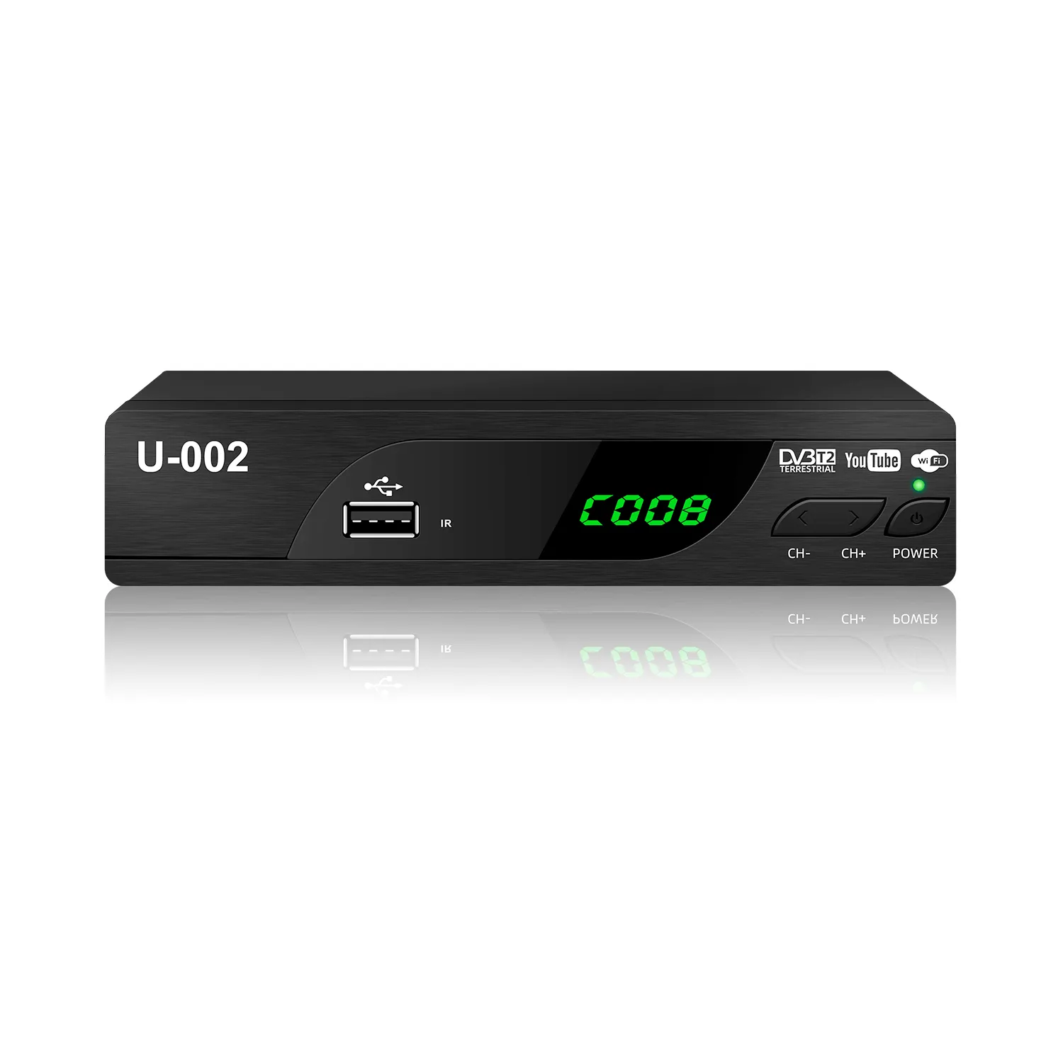 Goedkoopste Digitale Dvb-t2 Tv-Ontvanger Tv Box Terrestrische T2 Decoder Tv Tuner Dvb T 2 H.264 T2 Set Top Box.1080P Gratis Oem/Odm