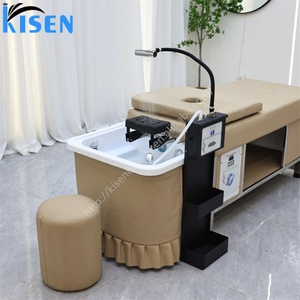 Dispositivo Móvil de Terapia Capilar para Salón de Belleza, Máquina sin Tuberías para el Cuidado del Cuero Cabelludo con Circulación Constante de Agua Caliente, Venta al Por Mayor de Fábrica Kisen - Product Image 5