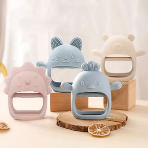 Jouet en silicone ABS certifié sans BPA, en forme de baleine, multicolore, sûr pour les bébés, pour soulager les douleurs de dentition - Product Image 5