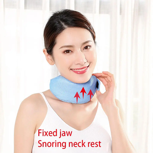 2026 Sangle de menton réglable anti-ronflement et anti-<span class=keywords><strong>apnée</strong></span>, attelle de cou pour le <span class=keywords><strong>sommeil</strong></span>, solution pour fixer la mâchoire inférieure et favoriser une respiration ouverte - Product Image 5