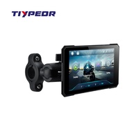 Tiypeor M15 Pantalla Táctil de 5 Pulgadas Linux V851 5G WiFi 5.0 IP67 Inalámbrico CarPlay Android Auto para Motocicleta