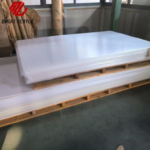 MingLiang taglio personalizzato lampadario LED tonalità 3mm traslucido fogli acrilici 50% trasmissione della luce Non tossico MMA per la pubblicità - Product Image 1