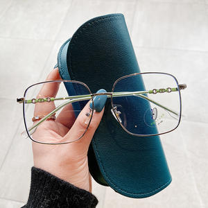 Montures de lunettes carrées Loev S5-20072, monture complète, verres anti-UV, design pour femmes - Product Image 2