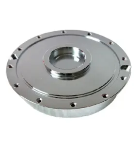 Custom CNC machined turned aluminum stainless steel wheel hub rim with electroplating in China factory