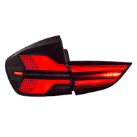 Feux arrière de voiture JSL pour BMW X1 E84 Mise à niveau au style G05 2011-2014 Feux arrière LED modifiés Feux de freinage Feux arrière Plug & Play