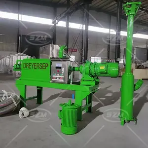 Food Waste Sulphite Pulp Dewatering Machine Cow Chicken Or Dung Manure Dehydrator Solid Liquid Separator Machine