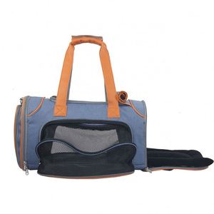 Wholesale ODM Foldable Pet Travel <b>Bag</b> Soft <b>Sided</b> Carrier for <b>Small</b> Medium Cats Dogs - Product Image 2